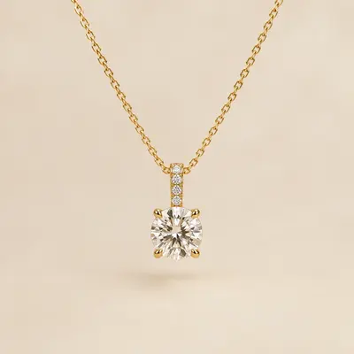 Gold necklace